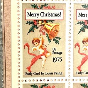 Sheet of Scott 1580 Cherub 10Cent Stamps